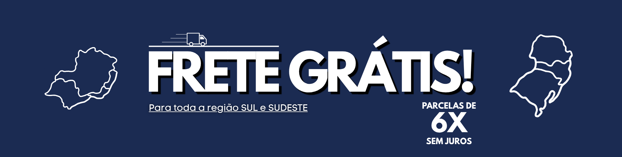 frete gratis regiao